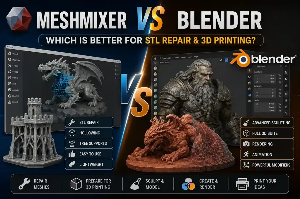 meshmixer vs blender